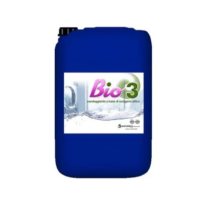 Bio 3 Candeggiante a base perossido d'idrogeno 25 lt
