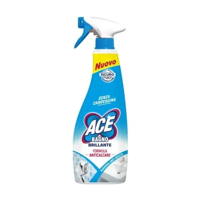 Ace Spray Bagno Brillante 500 Ml x 8 pezzi